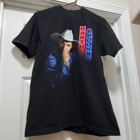 Vintage 90s Garth Brooks Struggle is‎ a Thing Called Life T-Shirt Mens M USA - Picture 1 of 9